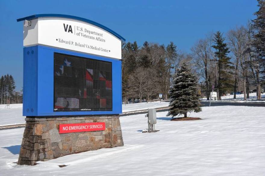 The Edward P. Boland Veterans Affairs Medical Center in Northampton, home of the VA Central Western Massachusetts Healthcare System.