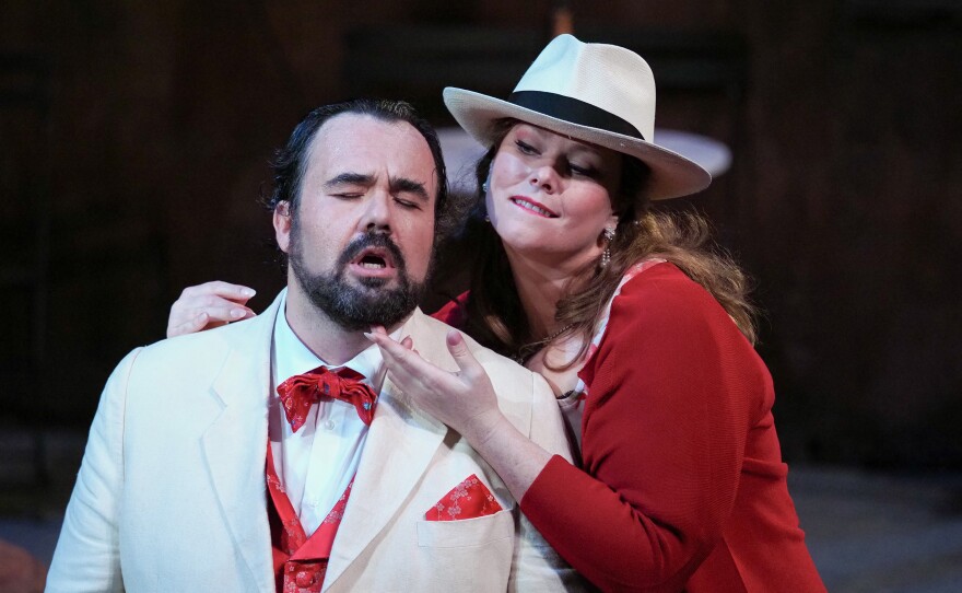 A scene from Gaetano Donizetti’s ‘The Elixir of Love’ 