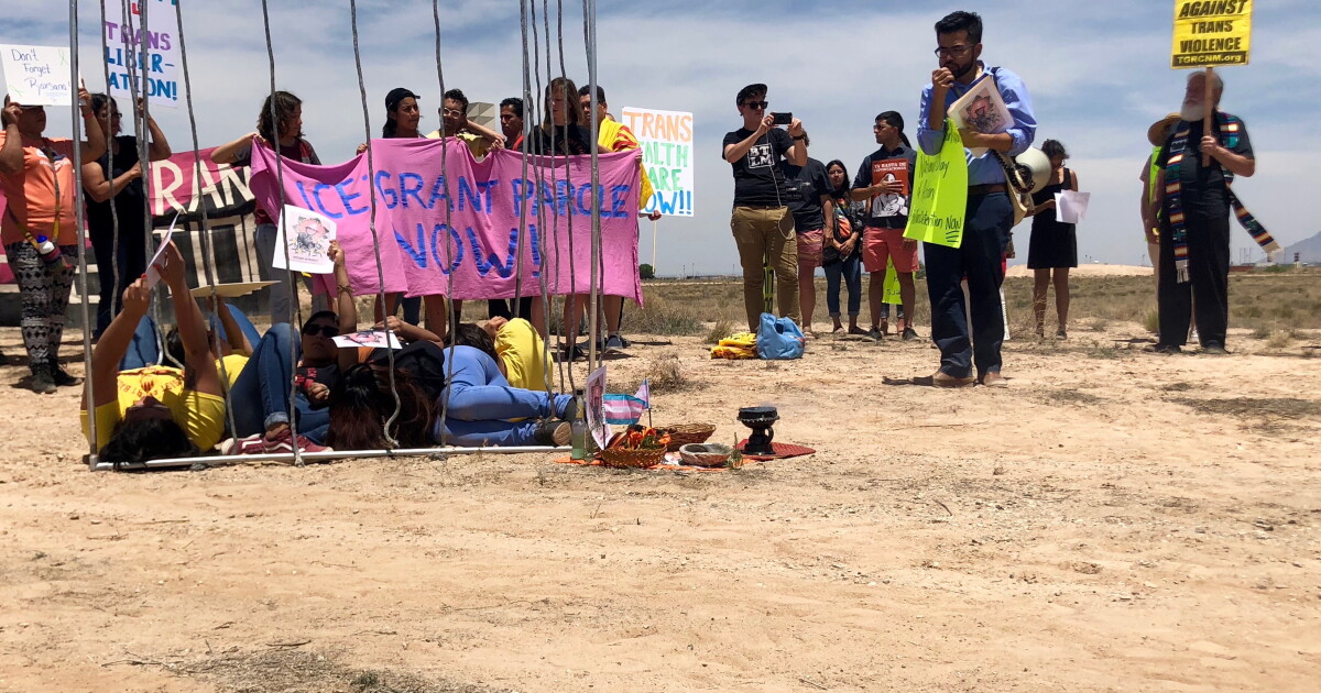 Protesters Demand Answers About Transgender Woman Who Died In ICE Custody