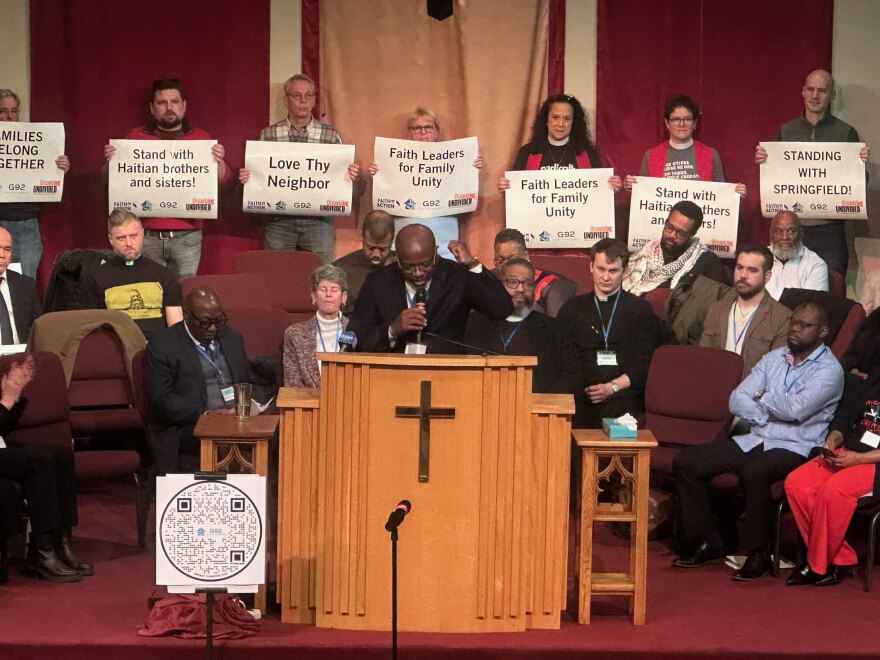 Pastors from across our state along with more than a thousand supporters filled St John Missionary Baptist Church for “Here We Stand," a faith-led rally.