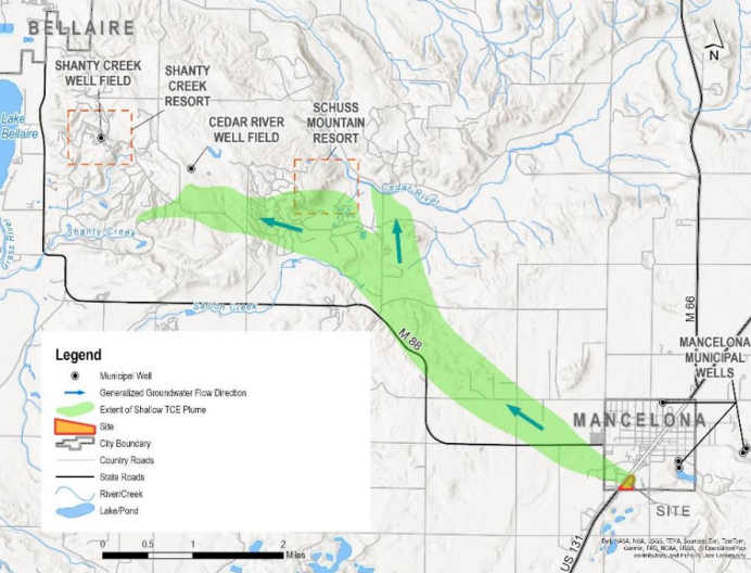 State officials call for more funding to address chemical plume in Antrim County
