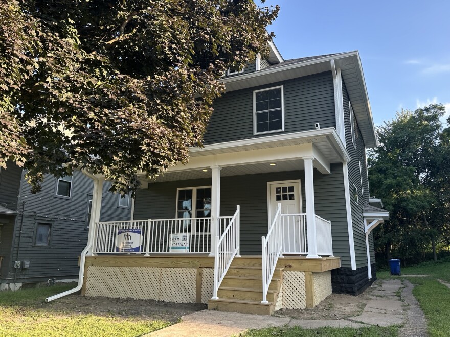 Rejuvenate Housing led the transformation of this three-bedroom house at 617 W. 13th St., Davenport, which sold Dec. 1 for $160,000.