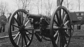 A gun at the arsenal in Washington, D.C.