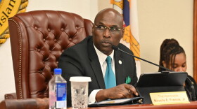 Pictured: Finance Committee Chair, Senator Novelle Francis Jr.