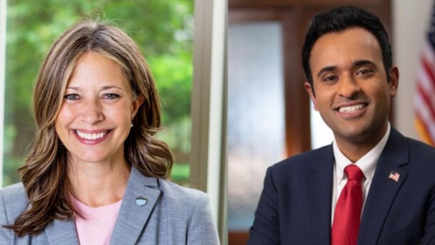 Amy Acton and Vivek Ramaswamy