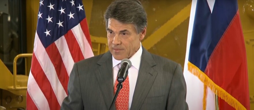 James Richard Perry is an American politician who served as the 14th United States secretary of energy from 2017 to 2019. He previously served as the 47th governor of Texas from 2000 to 2015 and ran unsuccessfully for the Republican nomination for President of the United States in the 2012 and 2016 elections.