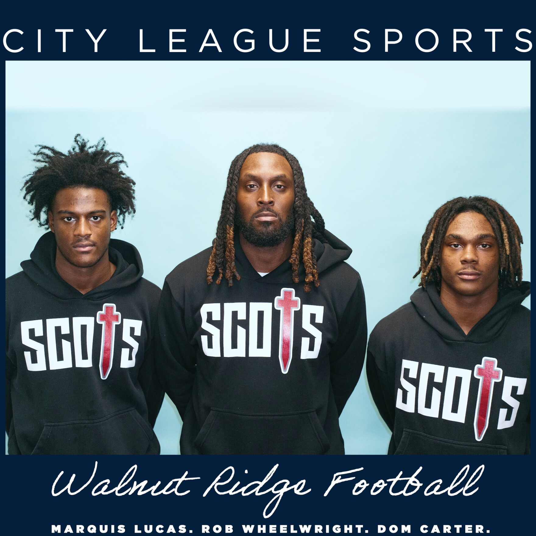 Rob Wheelwright Marquis Lucas, Dom Carter, Rob Wheelwright
