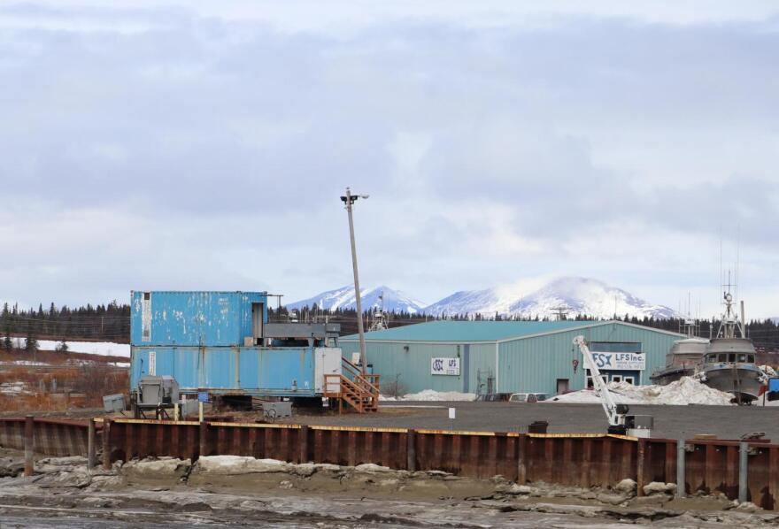 The Dillingham harbor. Monday, April 20, 2020. (Photo by Isabelle Ross/KDLG)