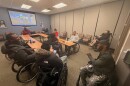 The spinal cord support group at Independence First creates a space for people to connect about their experiences navigating the world with mobility issues.