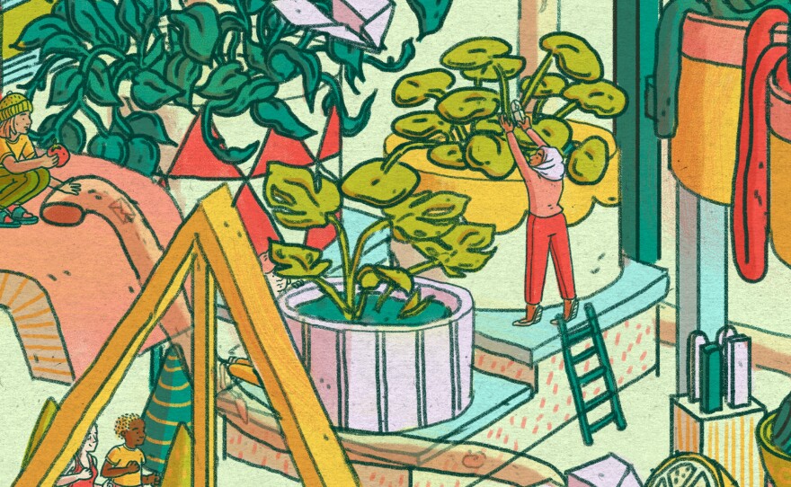 One way to get out of the house: join a local outdoor organization like a botanical garden or arboretum.