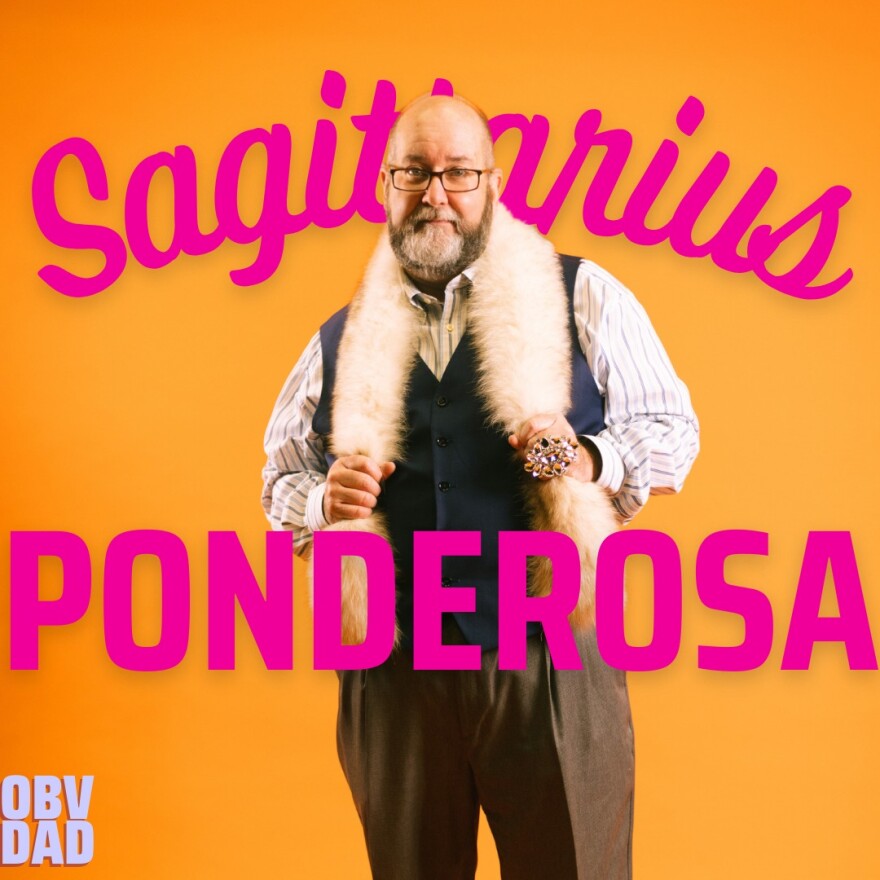 Calaghan Rudd is Archer in Obvious Dad’s “Sagittarius Ponderosa.”