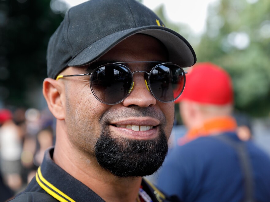 The Justice Department says that as the leader and creator of a special chapter of the Proud Boys known as the Ministry of Self Defense, Enrique Tarrio "led the advance planning and remained in contact with other members of the Proud Boys during their breach of the Capitol."