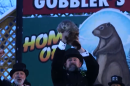 Photo of Punxsutawney Phil at Gobler’s Knob.