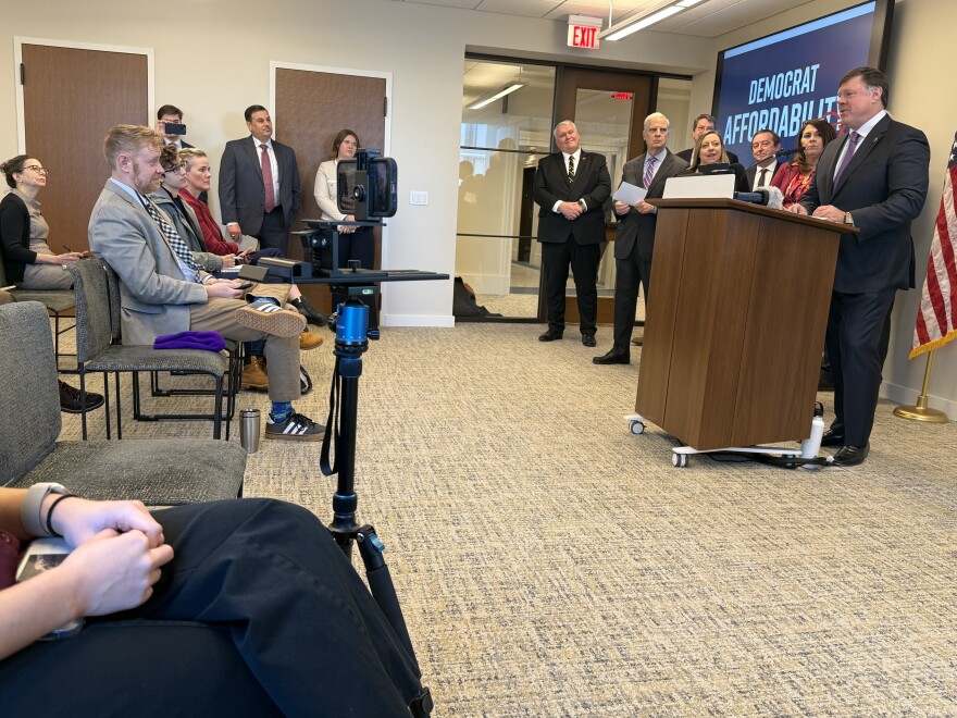 Senate Republicans say Democrats are perpetuating an “affordability hoax,” and Minority Leader Ryan McDougle presented journalists with a long list of new taxes under consideration.