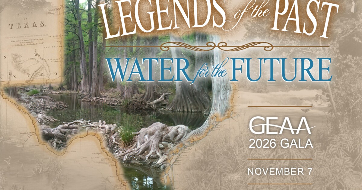 GEAA GALA 2026: Legends of the Past -Water for the Future