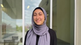 Ayah Ali is an engineering student at Virginia Tech. She won first prize at a recent poetry competition