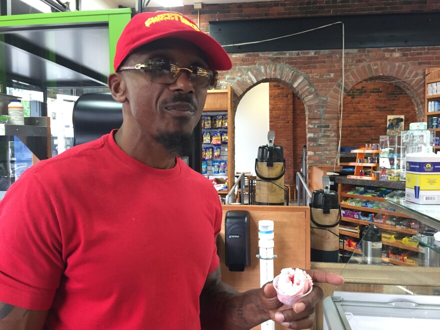 Mark Schand now runs his own smoothie business in New Britain, Conn. He said he's so used to the system failing him that he's not counting on any of the money from the verdict.