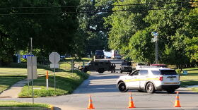 A standoff continues in the 300 block of North Normal Street in Macomb.