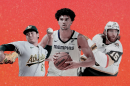Athletics pitcher Gage Jump, Memphis Grizzlies' Cameron Boozer at NBA Summer League, and Noah Hanifin of the Vegas Golden Knights
