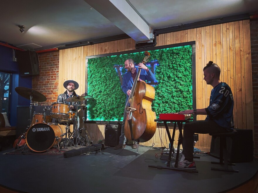 Owen Erickson, Joey Arcuri, and Zack Knewstub will perform at the new Seven Of club in downtown Ithaca.