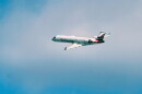 An American Eagle plane takes off at Ronald Reagan Washington National Airport, on the anniversary of the Potomac River mid-air collision between an American Airlines passenger plane and an Army Blackhawk helicopter, Thursday, Jan. 29, 2026, in Arlington, Va. 