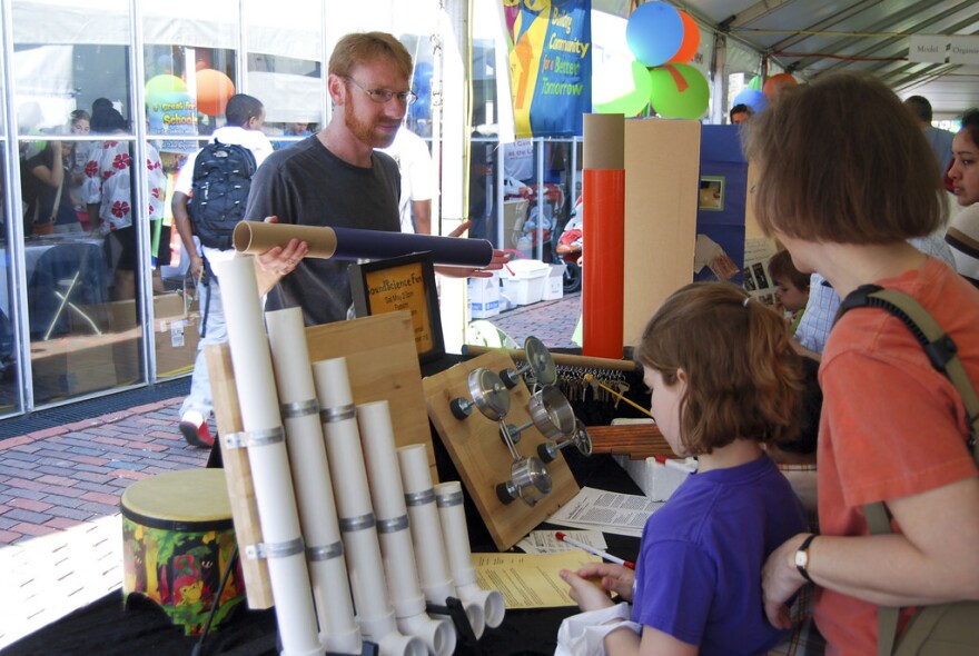 DIYbio Boston at the Cambridge Science Festival, a partner for this year's Science on the Street Cape Cod.