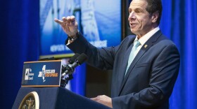 Governor Cuomo speaks at the annual meeting of the state's Business Council, September 25th in Bolton Landing