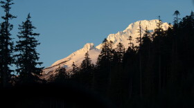 Mount Hood and Mount Hood National Forest on Dec. 12, 2025. The Trump administration is moving the U.S. Forest Service's headquarters to Salt Lake City, Utah, and closing around 23 research facilities, including in the Pacific Northwest Research Station in Portland.