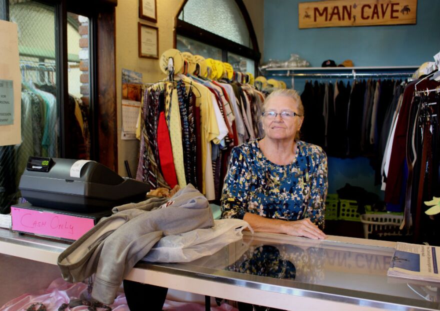 Billie Richardson, program director of Suited for Success, a non-profit thrift store in Uptown Butte, pictured September 4, 2018.