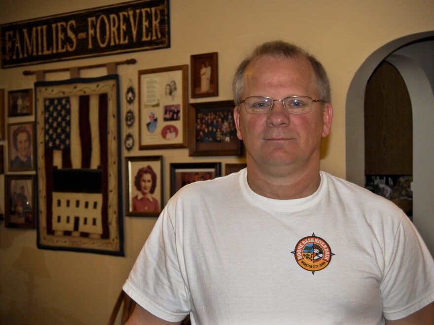 Jerry Kloberdanz and seven family members were laid off when Electrolux closed its Webster City, Iowa, plant in 2011.