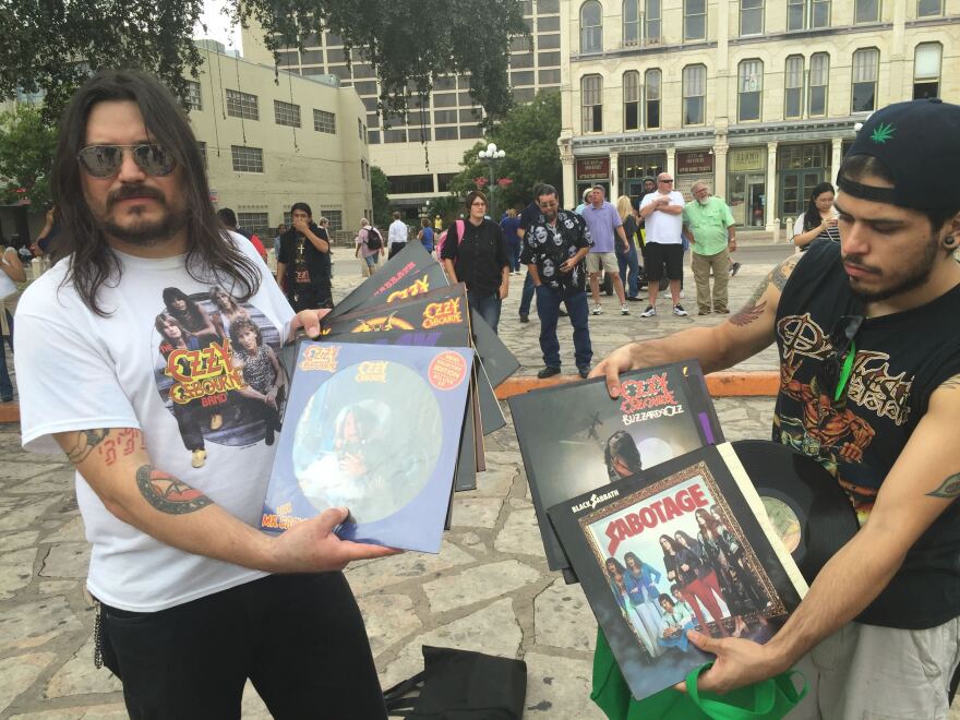 Ozzy fans at the Alamo in 2015.