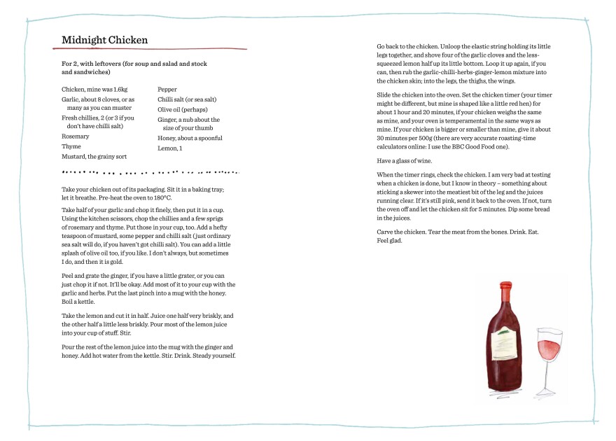 Midnight Chicken recipe