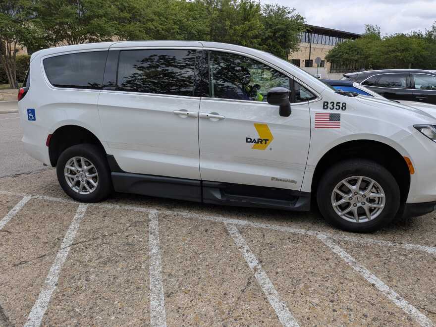 North Texans with disabilities rely on DART's paratransit vehicles for their mobility needs.