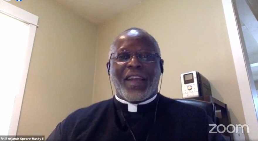 Father Benjamin Speare-Hardy, Rector of St. Margaret's Episcopal Church in Trotwood