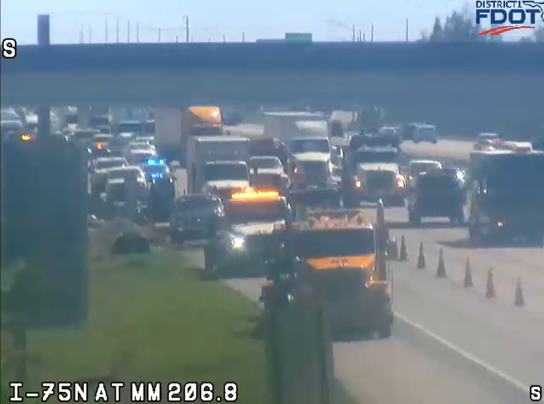 All lanes reopened on Interstate 75 at Proctor Road in Sarasota County ...