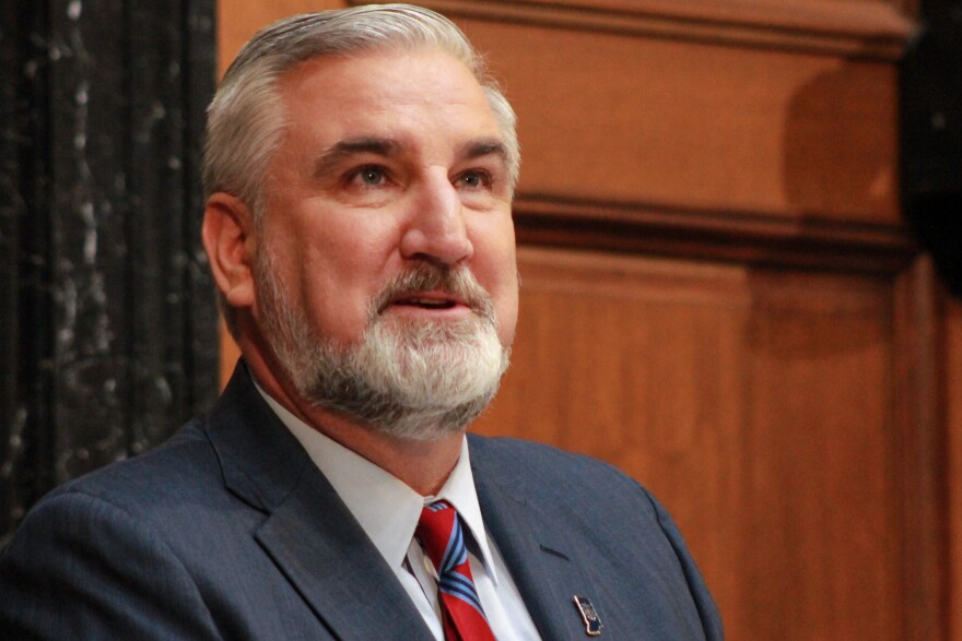 Gov. Eric Holcomb said his overseas trips as governor seek to capitalize on foreign economic development.