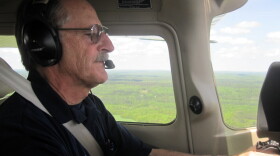 LightHawk volunteer Bob Keller donates his Cessna and flight time for environmental causes.