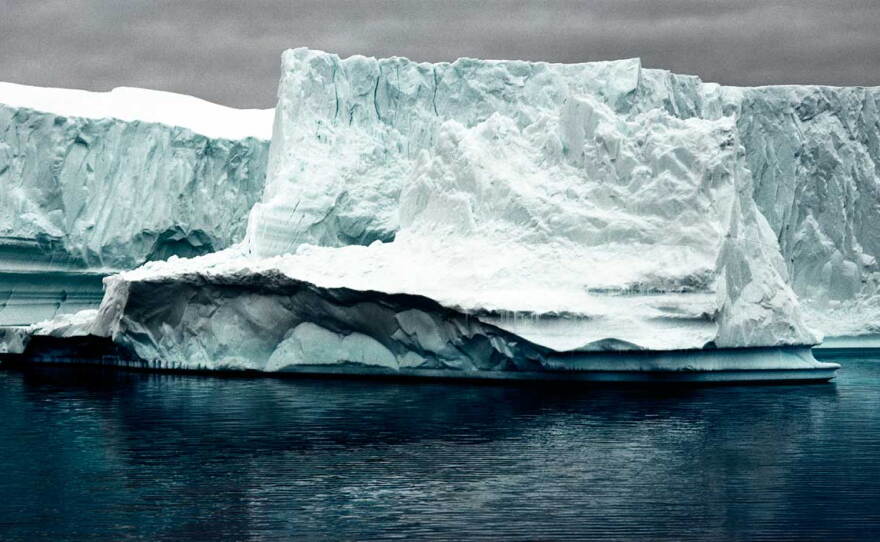 Complex Iceberg, Errera Channel, Antarctic Peninsula, December 2007