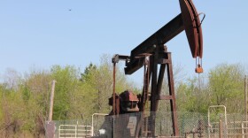 An oil well pumpjack is pictured. (Photo by arcturusangel at Morguefile.com)
