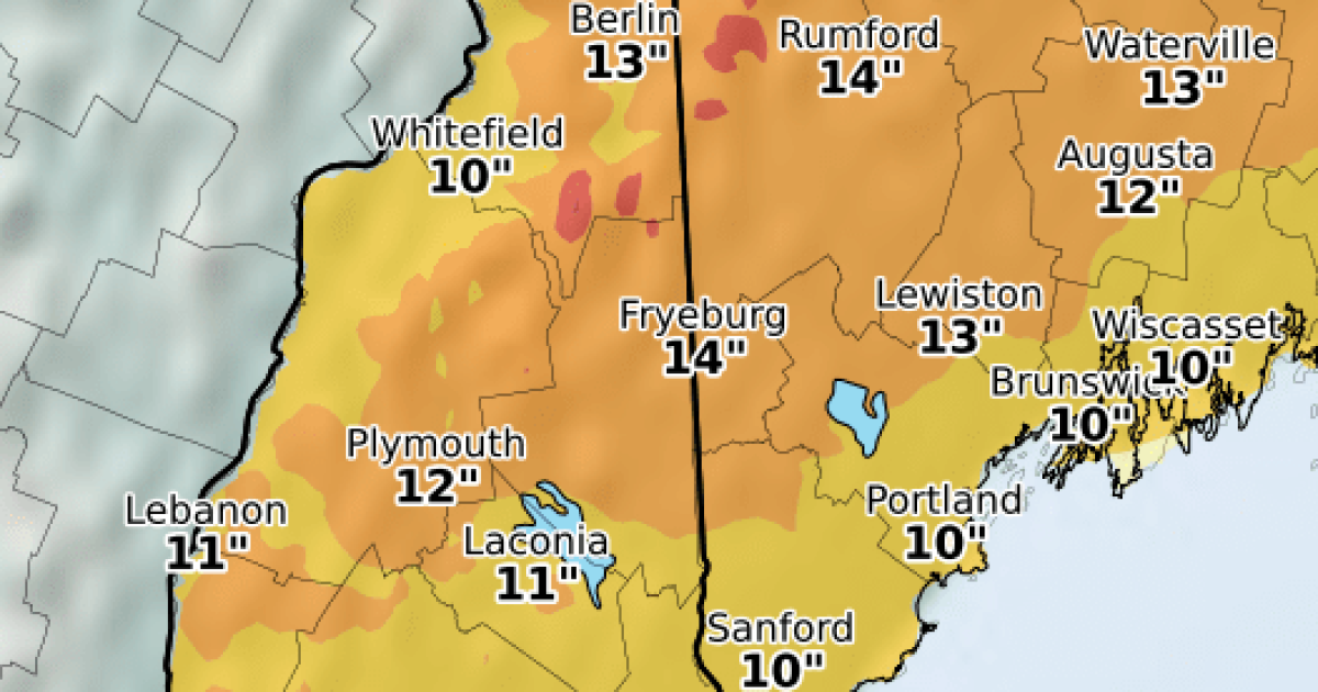 Winter Storm Warning: Heavy Snowfall Expected Tuesday in N.H. | New ...
