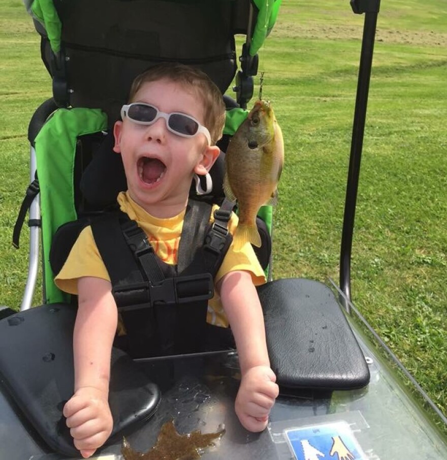 University of Akron Students Create Special Fishing Pole for Boy