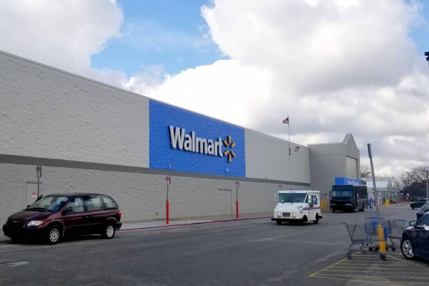A Walmart store in Lafayette, Indiana.