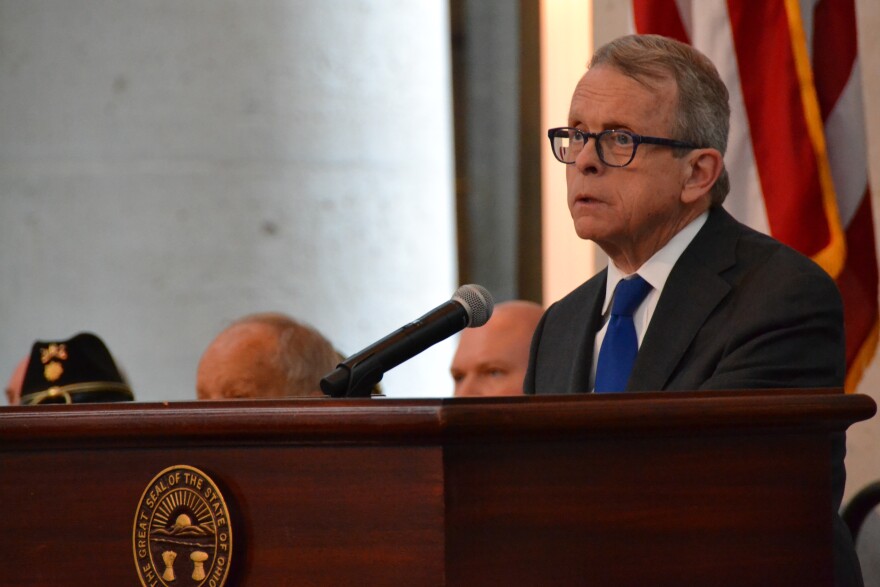 A photo of Governor Mike DeWine.