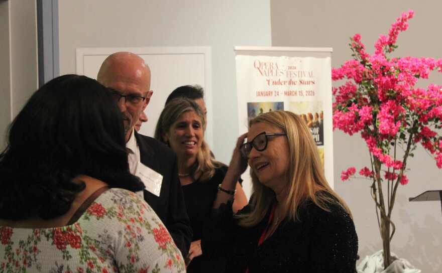 Nicoletta Mantovani was one of the judges at this year's voice competition.