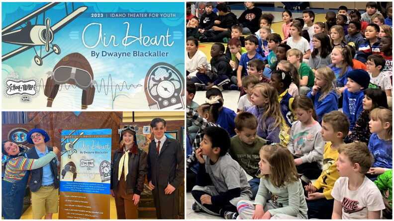 Idaho Theater for Youth's 2023 production of 'Air Heart' is visiting elementary schools across the Gem State.
