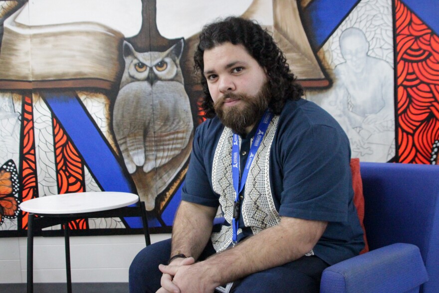 Jonathan Oregel is a first-year teacher in the Kansas City, Kansas, School District and participated in the Futuros educator pipeline program.