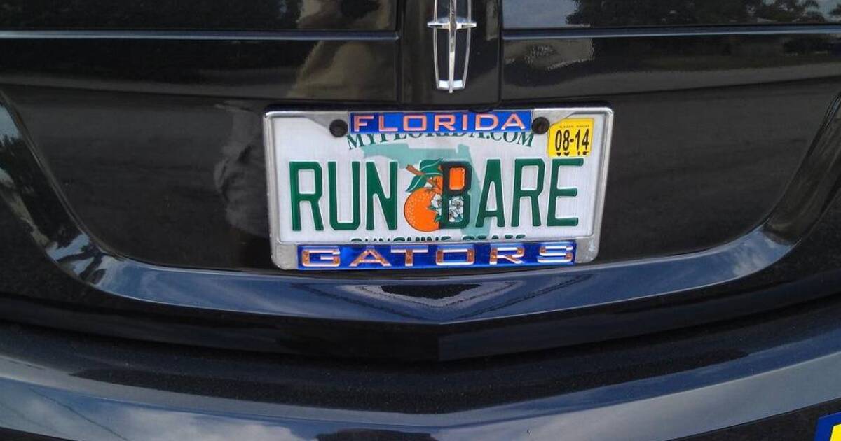 That Fancy License Plate Frame Can Get You In Trouble With The Law In
