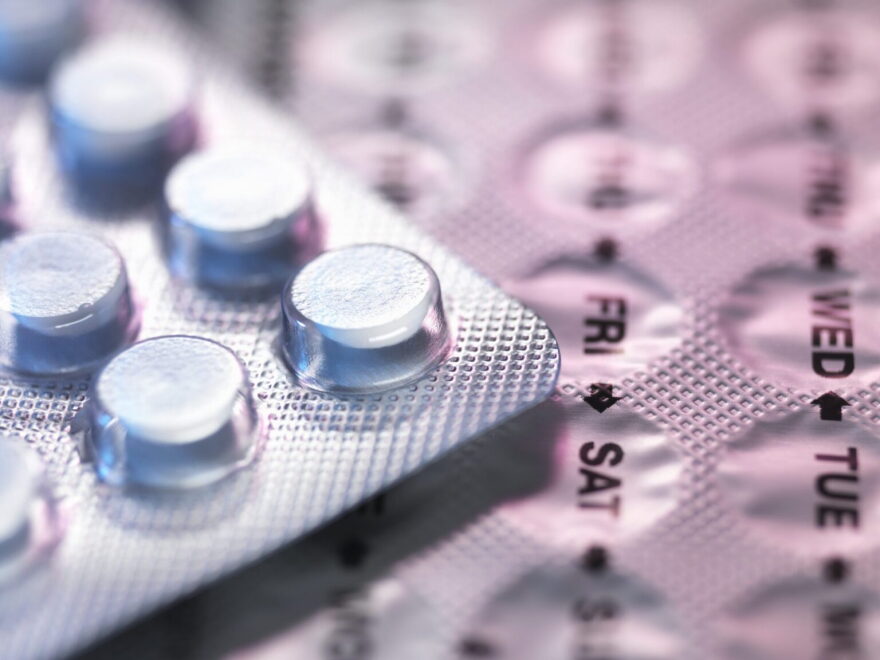 Contraceptive pills.