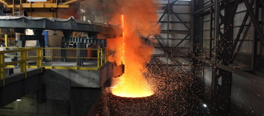 According to Team NEO's Aug. 2018 Cleveland Plus Economic Quarterly Review, manufacturing in Northeast Ohio, such as the work that's done at Timken Steel in Canton, has been growing, but employment has been decreasing because of automation.