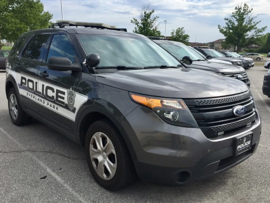 Overland Park police patrol car